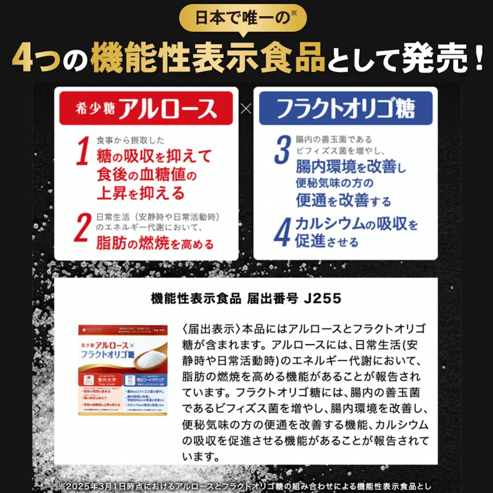 香川大学研究素材使用 アルロース(希少糖)&フラクトオリゴ糖 | 脂肪 香川大学研究素材使用 アルロース(希少糖)&フラクトオリゴ糖 | 脂肪